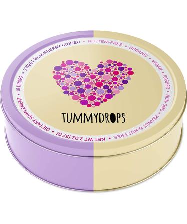 USDA Organic Mellow Ginger Variety Pack Tummydrops - 54 Drops (BlackBerry Pineapple, Yumberry) - 1 Tin Each - Buy Online on GoSupps.com