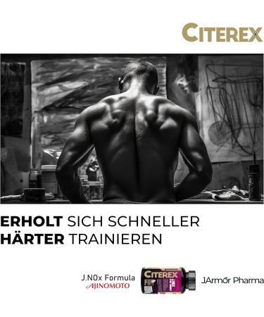 Citerex Ajinomoto 100 Capsules - Arginine Citrulline Malate Lysin Zinc Vitamin B6 & B3 | Jarmor Muscle Mass Booster Supplement - Buy Internationally - Buy Online on GoSupps.com