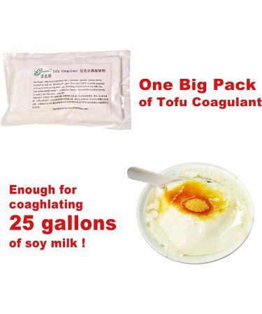 GJS Gourmet Tofu Coagulant - Ideal for Automatic Soy Milk Makers - Organic Tofu Making Essential - Buy Online on GoSupps.com