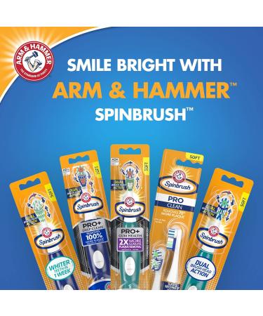 Arm & Hammer Spinbrush Classic Clean Powered Toothbrush - 1 Count - Buy Online on GoSupps.com