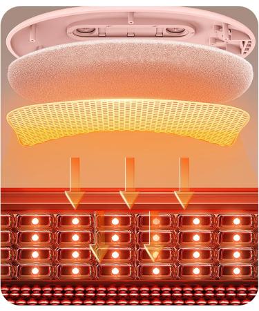 Portable Heating Pillows for Cramps & Back Pain - 3 Gears Fast Warming Intelligent Massage | Pink Electric Waist Belt Gifts for Women & Girls - Buy Online on GoSupps.com