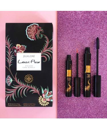 JEUXLOR Eyelash Growth Serum 4 ml - Eyelash Care Complex 8 ml with Castor Oil and Vitamin E - Buy Online on GoSupps.com