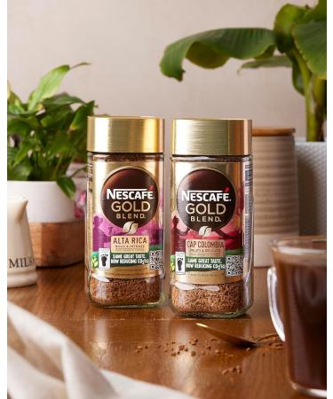 Nescaf Gold Blend Origins Alta Rica Instant Coffee 190g & Gold Cappuccino Instant Coffee 8 x 15.5g 8 Count (Pack of 1) - Buy Online on GoSupps.com