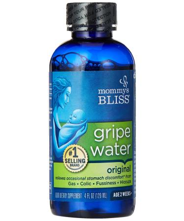 Mommy's Bliss Gripe Water  Liquid  4-ounce bottle 4 Fl Oz (Pack of 1)