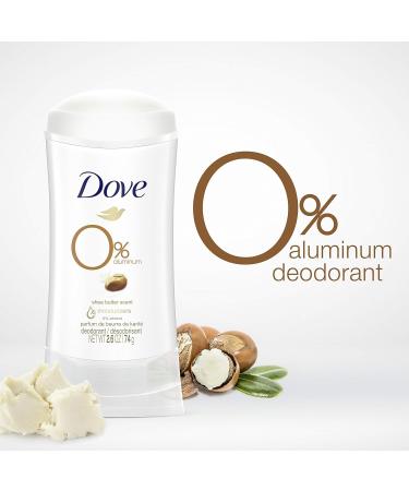 Dove Shea Butter Deodorant Stick for Women - 48 Hr Protection - 4-Pack 2.6 oz - Buy Online on GoSupps.com