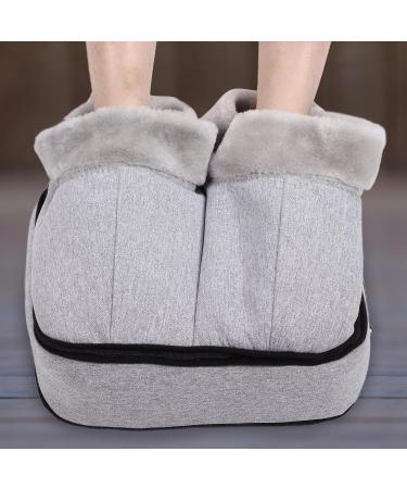 Premium Heated Foot Warmer & Massage Device - Pain Relief for Plantar Fasciitis | Adjustable Electric Foot Warmers for Stress & Muscle Relief - Buy Online on GoSupps.com