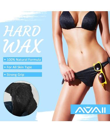 AVAII Hard Wax Beads for Coarse Hair Removal - 1lb/453g - Buy Online on GoSupps.com