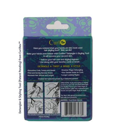 Detangling Styling Tool for All Hair Types - Flexible and Gentle - Multi-use for Coils, Curls, Twistouts, Wash-N-Gos, Edges, Braids, and More - Buy Online on GoSupps.com