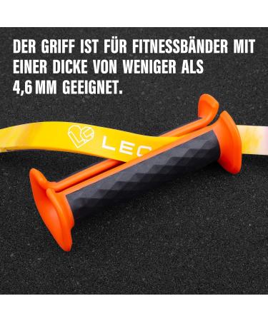 Premium Orange Grips for Fitness Resistance Bands - Protect Your Hands from Injury | Shop Internationally - Buy Online on GoSupps.com