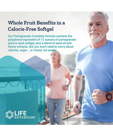 Buy Life Extension Pomegranate Complete 30 Softgels | Antioxidant Support & Health Boost - Buy Online on GoSupps.com