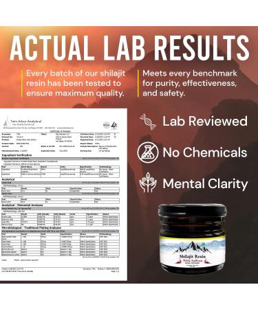 Pure Shilajit Resin with Saffron - Sourced from The Himalayas Natural Humic and Fulvic Acid Trace Minerals Supplement for Energy Immune Support Memory and Mood Boost (30g Pack of 3) 1.06 Fl Oz (Pack of 3) - Buy Online on GoSupps.com