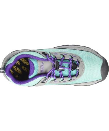 KEEN Targhee Sport Vented Hiking Shoes - Waterfall/Vapor - Size 2 US Unisex Big Kid - Buy Online on GoSupps.com