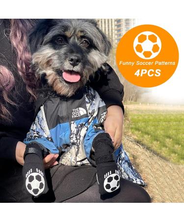 Buy Double-Sided Anti-Slip Dog Socks - Paw Protection & Traction Control for Small & Medium Dogs - Prevent Injuries & Licking - Buy Online on GoSupps.com