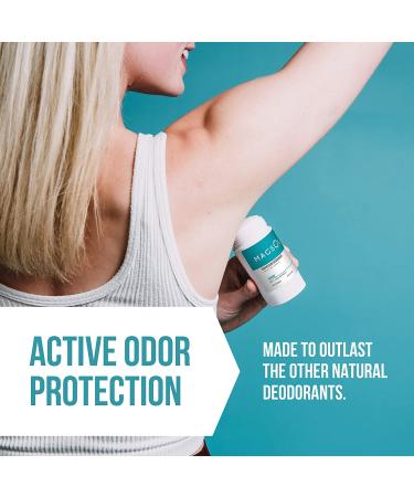 Magsol Magnesium Deodorant - Jasmine 3.2 oz | Natural Odor Protection - Buy Online on GoSupps.com