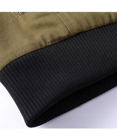 Hanxiulin Men's Oversized Plush Hoodie Jacket - Warm Winter Coat Fluffy Hiking Jacket in 3XL Khaki & Color Variants - Ideal for Outdoor Adventures - Buy Online on GoSupps.com