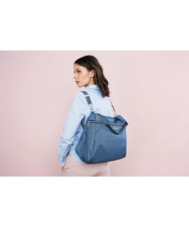 L SSIG Baby Diaper Bag - Stylish Handbag & Backpack with Accessories | Glam Rosie Bag Blue - International Shipping Available - Buy Online on GoSupps.com