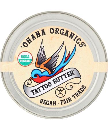 Organic  Vegan Tattoo Butter 2 Ounce 2 Ounce (Pack of 1)