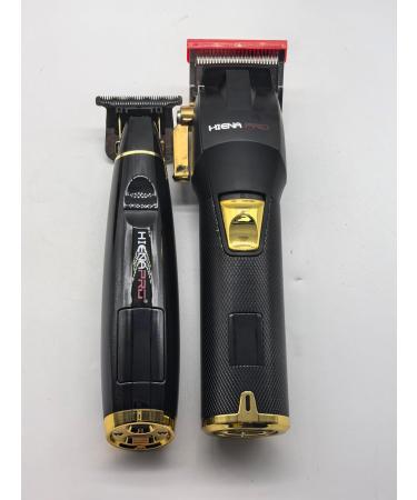 HIENA PRO Professional Hair Clippers Set for Men Cordless Barber Kit Rechargeable Hair Cutting Set Clippers and Trimmers Set Clippers for Men Haircut with LED Display USB Charging Gifts for Men - Buy Online on GoSupps.com