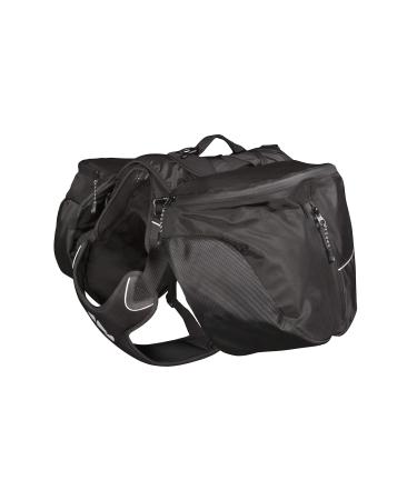 Hurtta Trail Pack Dog Backpack, Raven, Medium, 30-38 in, 40-80 lbs