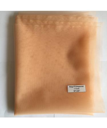 Cupidlovhair Comfortable BreataThable Soft Professional Swiss tip for the production of Lace Recke Lace Closure Frontal Lace Perecks Cap Toupee Cap (beige / transparent) Beige / Transparent