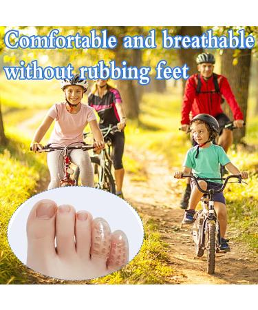 Silicone Toe Protectors - 30 Pcs Anti-Friction Gel Covers for Corns, Blisters & Ingrown Toenails - Buy Online on GoSupps.com