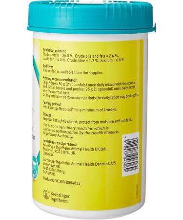 Boehringer-Ingelheim Equitop Myoplast 1.5 kg - Premium Protein Supplement for Horses - Unisex BIH0005 - Buy Online on GoSupps.com
