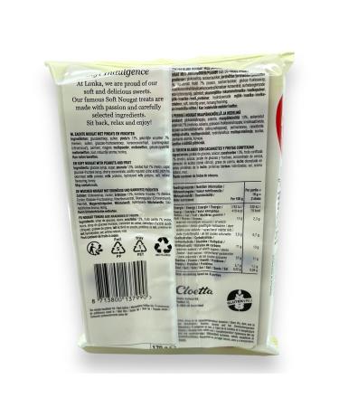 Buy Lonka Soft Nougat Peanuts & Fruits Economy Pack 3x170g + Benefux Wipes - International Shipping Available - Buy Online on GoSupps.com