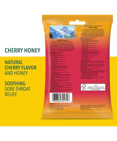 Ricola Cherry Honey Cough Drops 19 Count Bag - Buy Online on GoSupps.com