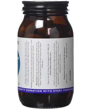 Viridian Magnesium Citrate with B6 - 90 Vegicaps - Buy Online on GoSupps.com