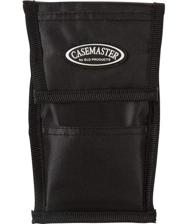 Casemaster Single Black Dart Case with Solid Plastic Insert - Holds 3 Steel Tip and Soft Tip Darts - Tough Nylon Covering for Flights Protection - Buy Online on GoSupps.com