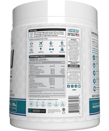 EHP Labs Hydreau Electrolytes Powder No Sugar - Hydration Powder for Endurance & Energy - Electrolyte Powder for Men & Women - Sugar Free Electrolytes - Raspberry Refresh (40 Serves) - Buy Online on GoSupps.com