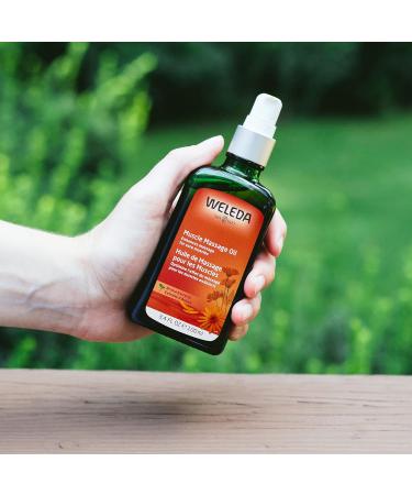Weleda Bio Arnika Massage Oil 100 ml Nourishing Natural Body Oil for Muscle Tension & Cramps Ideal Pre & Post Sports Buy 2 Pack - Buy Online on GoSupps.com