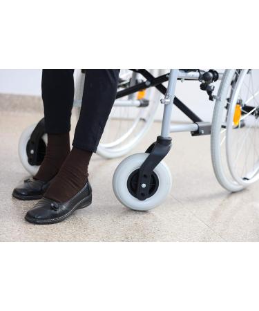 Diabetic Elastic Cotton Socks for Swollen Feet | Men & Women 10-11.5 | Black - Buy Online on GoSupps.com