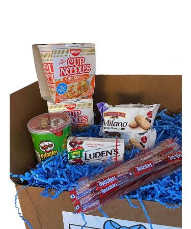 Get Well Gift Package - Tea, Emergen-C, Apple Cider, Hot Cocoa, Ramen & Snacks College Care Package - Buy Online on GoSupps.com