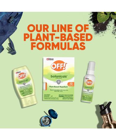 OFF! Botanicals Plant-Based Bug Spray 2 oz | Natural Insect Repellent & Mosquito Spray - Buy Online on GoSupps.com