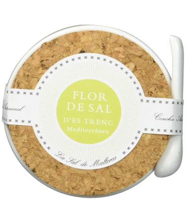 Gusto Mundial Flor de Sal d Es Trenc | 100g Untreated Natural Sea Salt from Mallorca with Mediterranean Herbs | Premium Sea Salt for Gourmet Cooking - Buy Online on GoSupps.com