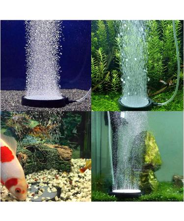 Hzyclzh Air Stone Disc - Premium Aquarium Air Stone for Fish Tanks Ponds & Aquaculture - Oxygen Stone for Enhanced Water Aeration - Buy Online on GoSupps.com