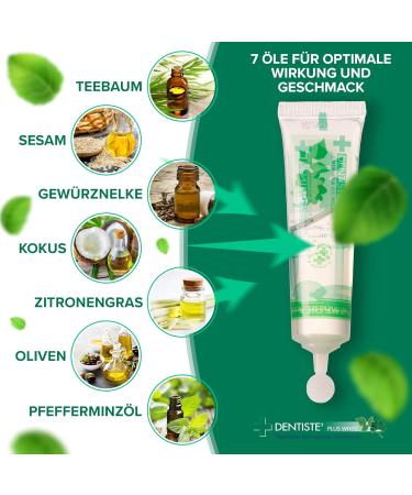 Shop Dentiste Oil Pull Cure - 14x7.5 ml | Ayurvedic Detox Mouthpiece for Stronger Teeth & Fresh Breath - 14-Day Oil Pulling Remedy - Buy Online on GoSupps.com