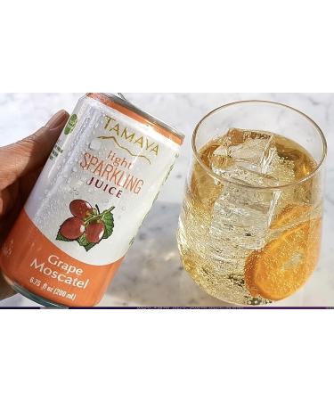 Pamper Your Taste Buds with Tamaya Light Sparkling Grape Juices Mix Discovery Case - 100% Natural NFC Fresh Pressed - No Sugar Added - Pack of 12 Mini Cans (6.75 Fl Oz) - Buy Online on GoSupps.com
