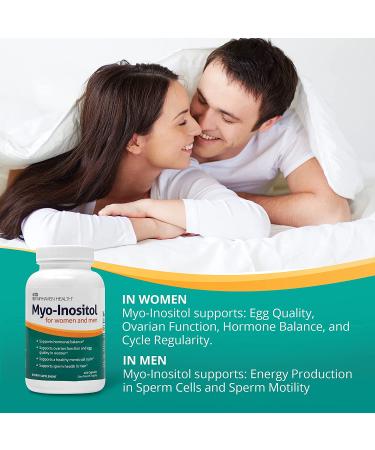 Fairhaven Health Myo-Inositol 120 Capsules - Support for Women & Menâ€™s Health - Buy Online on GoSupps.com