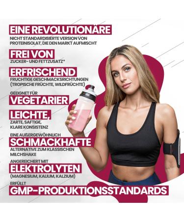 Olimp Clear Whey Isolate - 350g - Wild Fruits Mixed Berry | Premium Protein Supplement for International Shipping - Buy Online on GoSupps.com