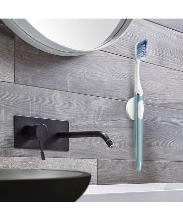 Oral-B Clic Manual Toothbrush (Aqua) with 2 Replaceable Brush Heads - Magnetic Brush Mount - Buy Online on GoSupps.com