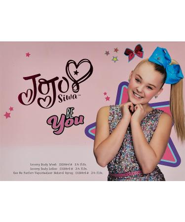 JoJo Siwa Be You - Gift Set With 100ml EDP Spray 100ml Body Wash and 100ml Body Lotion - Buy Online on GoSupps.com