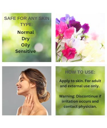 Prima Donna Roll-On Perfume with Sweet Pea Oil Alcohol-Free All-Natural Organic Long-Lasting Fragrance - Travel-Size Perfume for Women - TSA Approved 0.33 oz / 10 ml - Buy Online on GoSupps.com