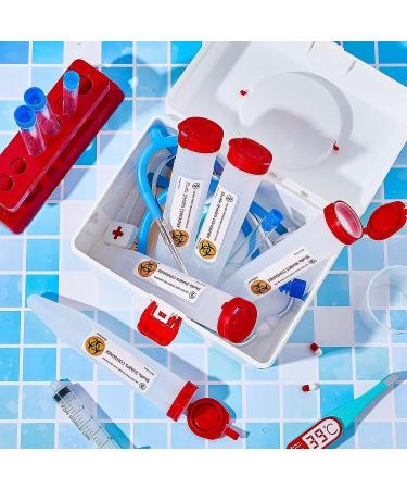 Travel Sharps Container with Locking Mechanism - 24 Pack | Small Sharps Disposal for Needles | Single-Use Transportable Container - 6.5 x 1.38 Inches - Buy Online on GoSupps.com
