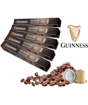 Guinness Coffee 232 Brew Capsules by Tiki Tonga Coffee Roasters (50 Capsules) - Buy Online on GoSupps.com