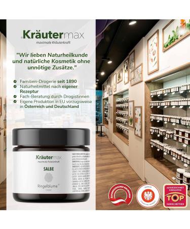 Herbal Max Calendula Ointment Marigold Ointment Pure Without additives 3 x 100 ml - Buy Online on GoSupps.com