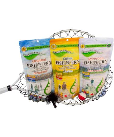 Splendor Garden Organic Fish N' Fry Coating Mix - Original 285g - Buy Online on GoSupps.com
