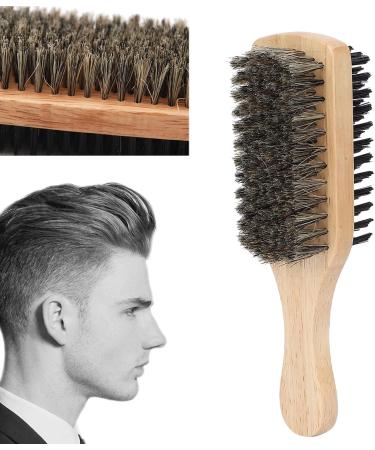Double Sided Beard Brush Men's Beard Brush Beard Comb Beard Grooming Kit Beard Care Tools with Wooden Handle for Birthday Gifts for Mustache Cleaning - Buy Online on GoSupps.com