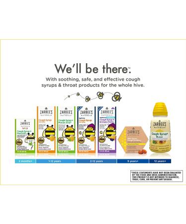 Zarbee's Complete Nighttime Cough Syrup + Immune Support - Natural Berry 8 fl oz - Buy Online on GoSupps.com